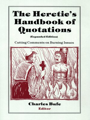 cover image of The Heretic's Handbook of Quotations